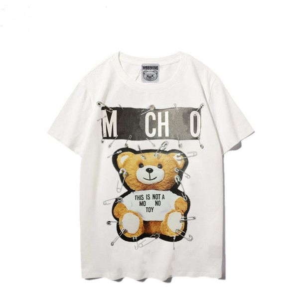 italy brands full sleeve t shirt plush bear letter graphic print black white leisure mens womans fashion durable quality couple coach design, White;black
italy brands full sleeve t shirt plush bear letter graphic print black white leisure mens womans fashion durable quality couple coach design, White;black