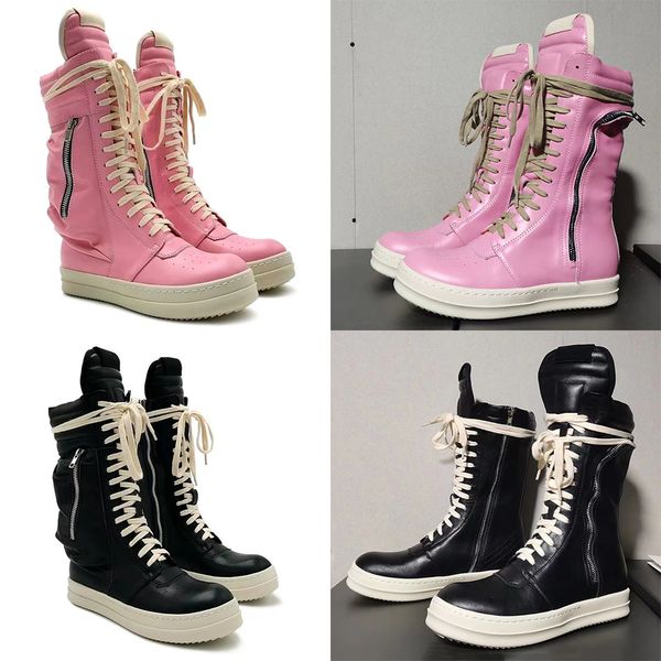 luxury 2023 rick designer ro boots shoes owens dress shoes mens and womens high s leather shoes informal sports overalls velvet pink hcl, Black
luxury 2023 rick designer ro boots shoes owens dress shoes mens and womens high s leather shoes informal sports overalls velvet pink hcl, Black