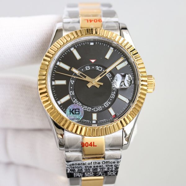 men's watch with optional original box 42mm date arabic rare dial automatic fashion digital men's watch folding automatic mechanic, Slivery;brown
men's watch with optional original box 42mm date arabic rare dial automatic fashion digital men's watch folding automatic mechanic, Slivery;brown