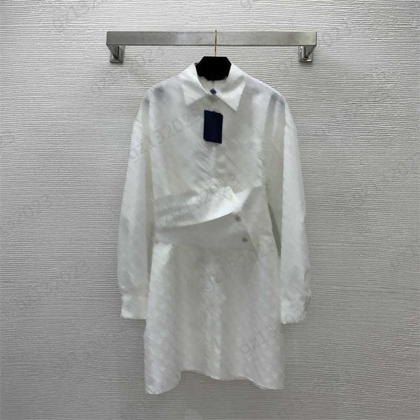 womens designer clothing dress classic logo jacquard pocket long-sleeved dress detachable waist seal buckle slimming shirt maxiskit woman ap, Black;gray
womens designer clothing dress classic logo jacquard pocket long-sleeved dress detachable waist seal buckle slimming shirt maxiskit woman ap, Black;gray