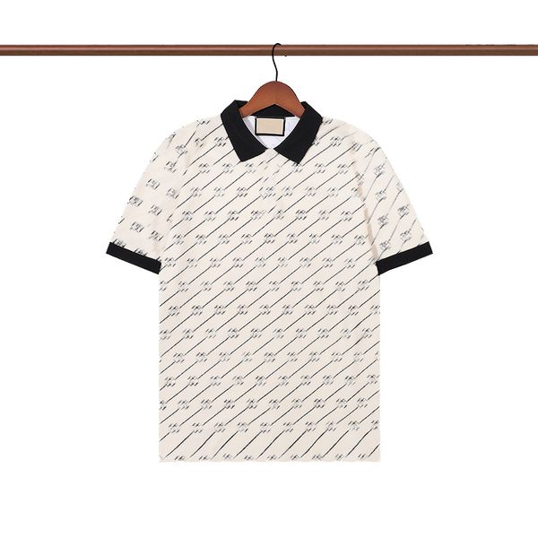 100% cotton designer polo shirt luxury letter print mens polos clothes women men short sleeve tees business casual summer t shirts, White;black
100% cotton designer polo shirt luxury letter print mens polos clothes women men short sleeve tees business casual summer t shirts, White;black