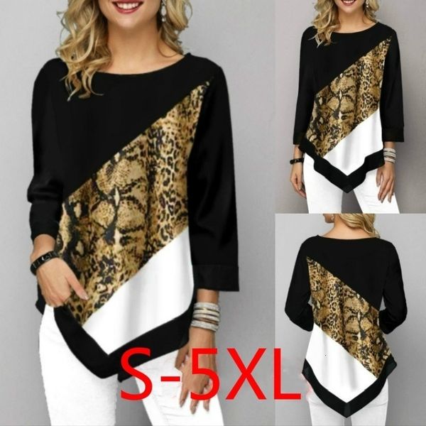 women's t-shirt women's autumn printed stitching long sleeve t shirt ladies casual plus size s-5xl 230203, White
women's t-shirt women's autumn printed stitching long sleeve t shirt ladies casual plus size s-5xl 230203, White