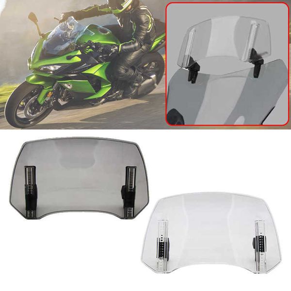 fit for kawasaki ninja1000 z1000sx universal motorcycle adjustable windscreen windshield extension spoiler wind deflector parts 0203
fit for kawasaki ninja1000 z1000sx universal motorcycle adjustable windscreen windshield extension spoiler wind deflector parts 0203