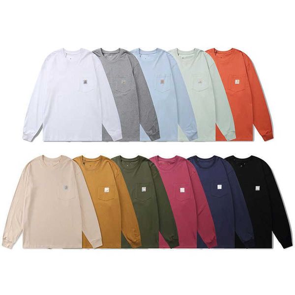 designer sweatshirt classic pocket long sleeved tshirt spring autumn couple pullover sweater loose round neck sweaters 4983, Black
designer sweatshirt classic pocket long sleeved tshirt spring autumn couple pullover sweater loose round neck sweaters 4983, Black