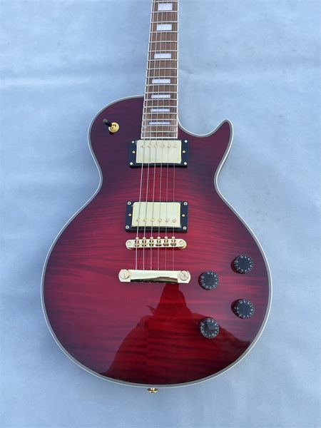 lp custom electric guitar, gold hardware, rosewood fingerboard, flame maple solid mahogany body guitar
lp custom electric guitar, gold hardware, rosewood fingerboard, flame maple solid mahogany body guitar