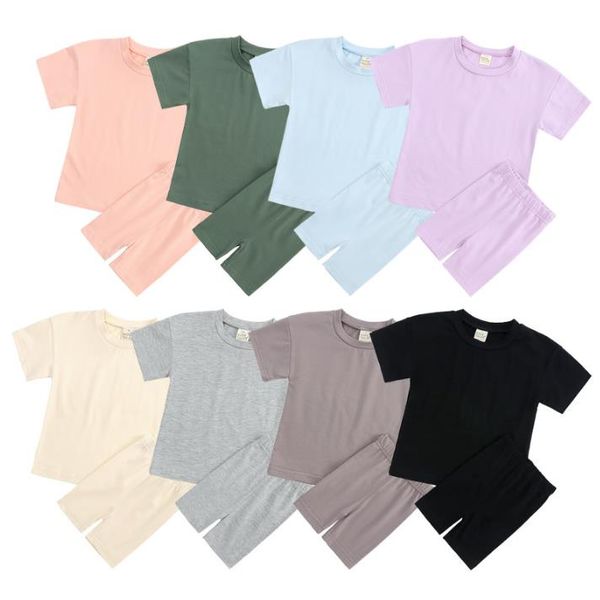 kids clothing sets cotton toddler short sleeve tee shorts 2pcs set solid children tracksuit summer kids outfits fashion clothing 9 designs f, White
kids clothing sets cotton toddler short sleeve tee shorts 2pcs set solid children tracksuit summer kids outfits fashion clothing 9 designs f, White