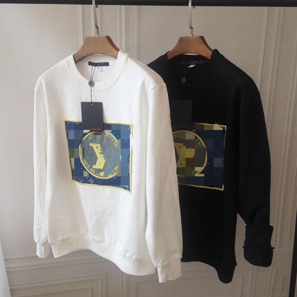 autumn and winter new home embroidery vintage crewneck terry cotton sweatshirt couple outfit loose long sleeve pullover jacket trendy, Black
autumn and winter new home embroidery vintage crewneck terry cotton sweatshirt couple outfit loose long sleeve pullover jacket trendy, Black