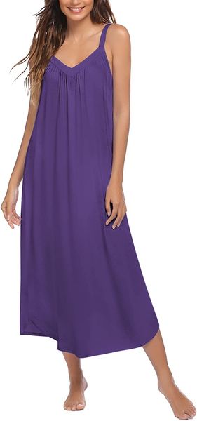 ekouaer long nightgown full slips sleepwear summer sleeveless nightshirt loose chemise lounge dresses for women s-3xl, Red;black
ekouaer long nightgown full slips sleepwear summer sleeveless nightshirt loose chemise lounge dresses for women s-3xl, Red;black