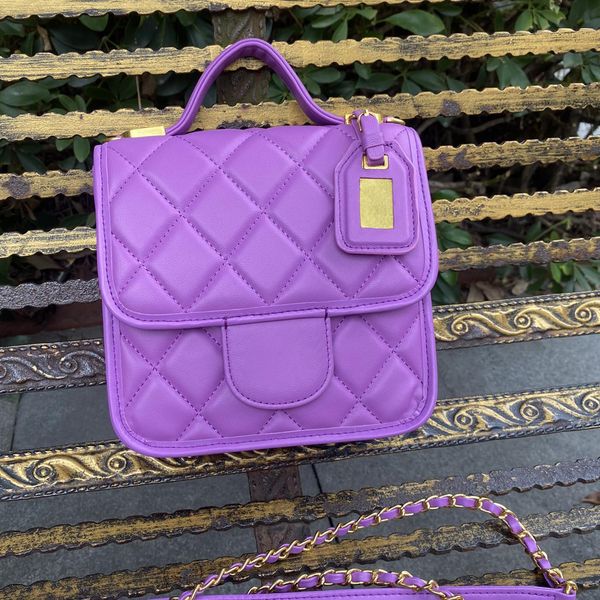 23k lambskin mini flap handle totes bags classic nameplate pendant diamond quilted vintage metal hardware chain womens luxury designer cross
23k lambskin mini flap handle totes bags classic nameplate pendant diamond quilted vintage metal hardware chain womens luxury designer cross
