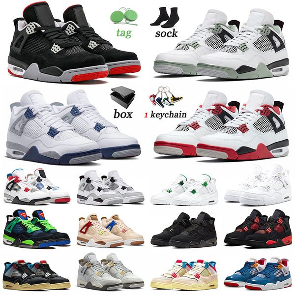 athletic 4s sneakers midnight navy basketball shoes men jumpman 4 fire red seafoam bred pure money green metallic what the military black wo
athletic 4s sneakers midnight navy basketball shoes men jumpman 4 fire red seafoam bred pure money green metallic what the military black wo