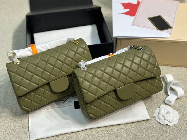tz classic double flap cf square bag fashion diamond quilted outdoor sacoche gold/silver hardware metallic chain handbag luxury cowhide shou
tz classic double flap cf square bag fashion diamond quilted outdoor sacoche gold/silver hardware metallic chain handbag luxury cowhide shou