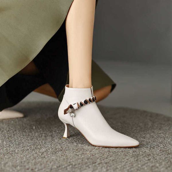 boots french ankle boots winter pointy high heeled shoes women s thin fashion boot 220926, Black
boots french ankle boots winter pointy high heeled shoes women s thin fashion boot 220926, Black