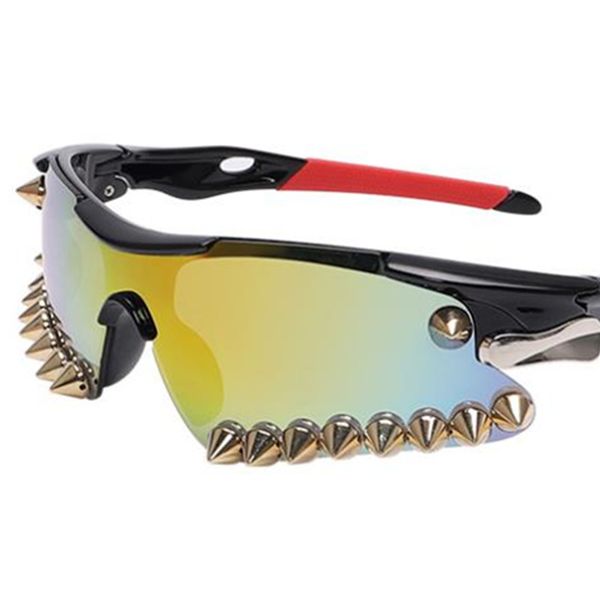 new sunglasses outdoor cycling sun glasses handmade studded rivet special-shaped anti-uv spectacles windproof eyeglasses ornamental, White;black
new sunglasses outdoor cycling sun glasses handmade studded rivet special-shaped anti-uv spectacles windproof eyeglasses ornamental, White;black