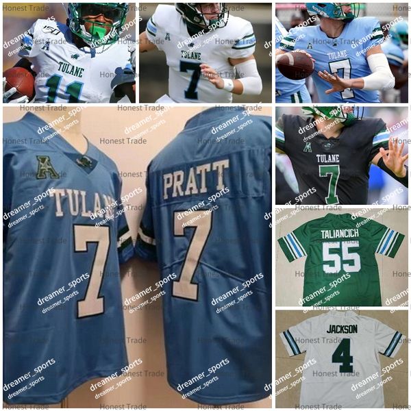 ncaa tulane green wave football jersey michael pratt tyjae spears mooney matt forte williams clark keys iii jackson celestine clayton watts, Black
ncaa tulane green wave football jersey michael pratt tyjae spears mooney matt forte williams clark keys iii jackson celestine clayton watts, Black