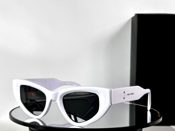 white cat eye sunglasses for women designer sunglasses lunette de soleil uv400 protection eyewear with box, White;black
white cat eye sunglasses for women designer sunglasses lunette de soleil uv400 protection eyewear with box, White;black