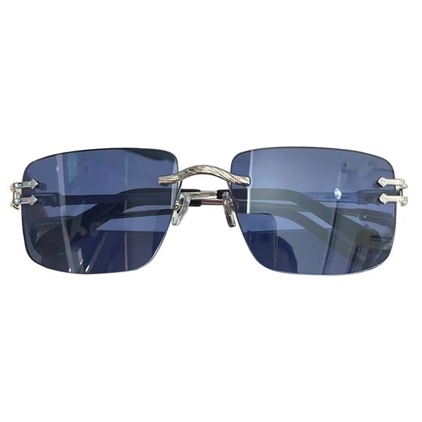 cart fashion plaza classic frameless original boutique blue sunglasses for men and women hd 3.0 lens laser logo metal lens leg ua400 uv-proo, White;black
cart fashion plaza classic frameless original boutique blue sunglasses for men and women hd 3.0 lens laser logo metal lens leg ua400 uv-proo, White;black