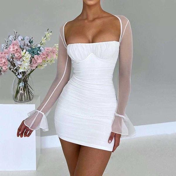 ins style girl tight dress autumn and winter fashionable see through long, Black;gray
ins style girl tight dress autumn and winter fashionable see through long, Black;gray