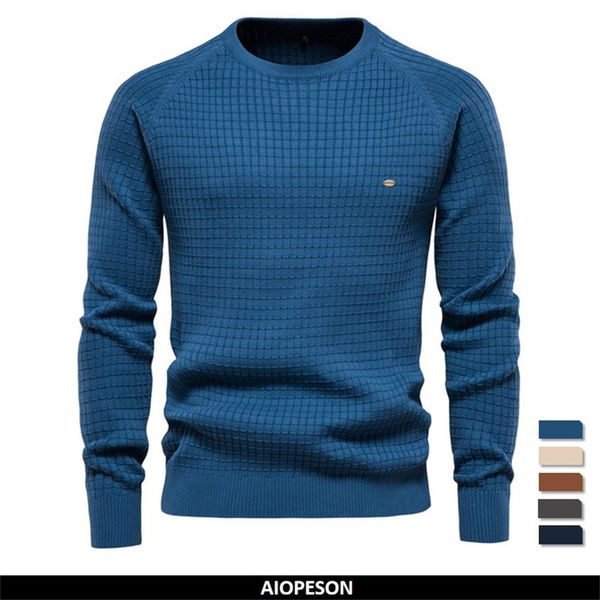 men's sweaters aiopeson 100% cotton men sweaters soild color o-neck mesh pullovers male winter autumn basic sweaters for men, White;black
men's sweaters aiopeson 100% cotton men sweaters soild color o-neck mesh pullovers male winter autumn basic sweaters for men, White;black