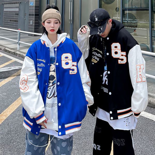 men's jackets american retro letter embroidered jackets coats women's street hip-hop pilot baseball uniform couple casual all-matc, Black;brown
men's jackets american retro letter embroidered jackets coats women's street hip-hop pilot baseball uniform couple casual all-matc, Black;brown