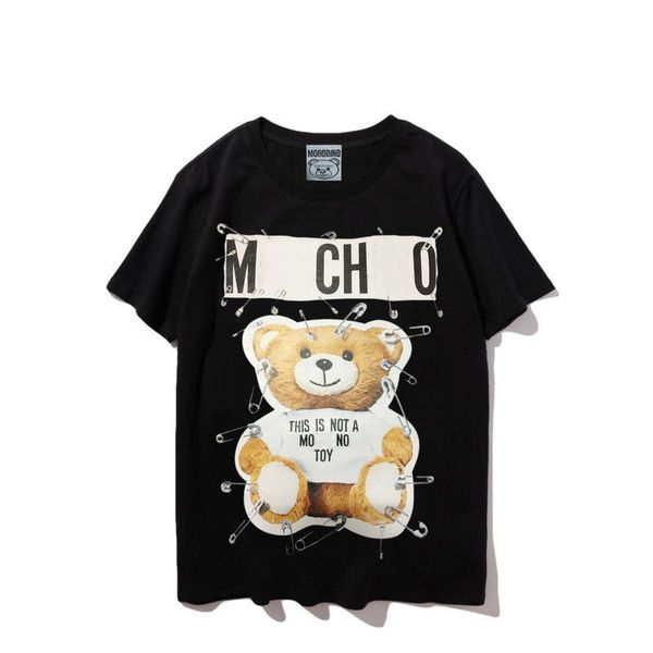 italy brands full sleeve t shirt plush bear letter graphic print black white leisure mens womans durable quality fashion couple coach design, White;black
italy brands full sleeve t shirt plush bear letter graphic print black white leisure mens womans durable quality fashion couple coach design, White;black