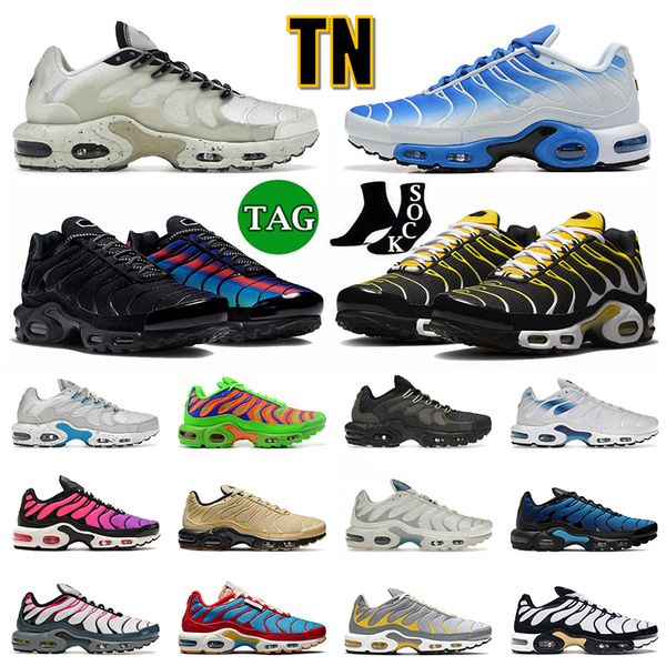 2023 arrival mens women running shoes tn plus tns size 12 trainers terrascape blue unity black yellow unc vibes spray paint dusk grey pink t, White;red
2023 arrival mens women running shoes tn plus tns size 12 trainers terrascape blue unity black yellow unc vibes spray paint dusk grey pink t, White;red
