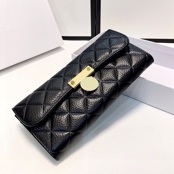 luxury designer long bifold wallet bags calfskin card holder gold metal hardware multi pochette outdoor coin purse turn lock clutch 19x10cm, Red;black
luxury designer long bifold wallet bags calfskin card holder gold metal hardware multi pochette outdoor coin purse turn lock clutch 19x10cm, Red;black