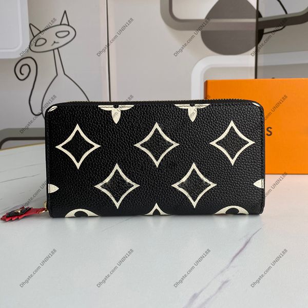 23ss women luxurys designers bags long wallet zippy handbag solid color embossed flower bag genuine leather ladies travel wallets 293v, Red;black
23ss women luxurys designers bags long wallet zippy handbag solid color embossed flower bag genuine leather ladies travel wallets 293v, Red;black