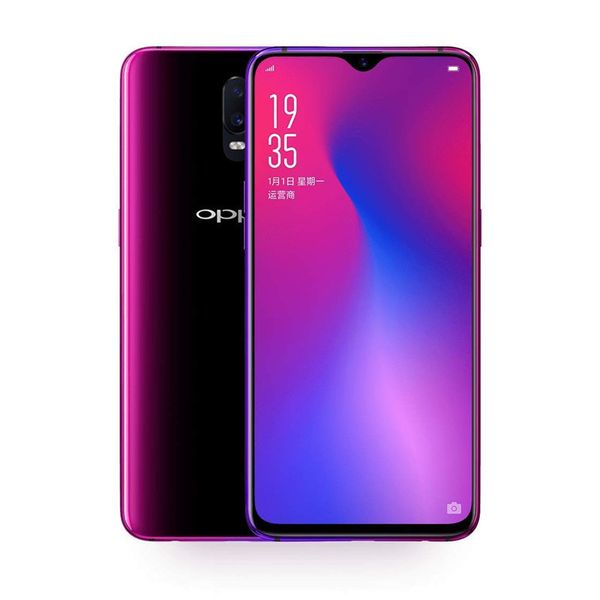 

R17 Original OPPO 4G LTE Mobile 6GB RAM 128GB ROM Snapdragon 670 Octa Core 25MP AI OTG Android 6.4" AMOLED Full Screen Fingerprint ID Face Smart Cell Phone