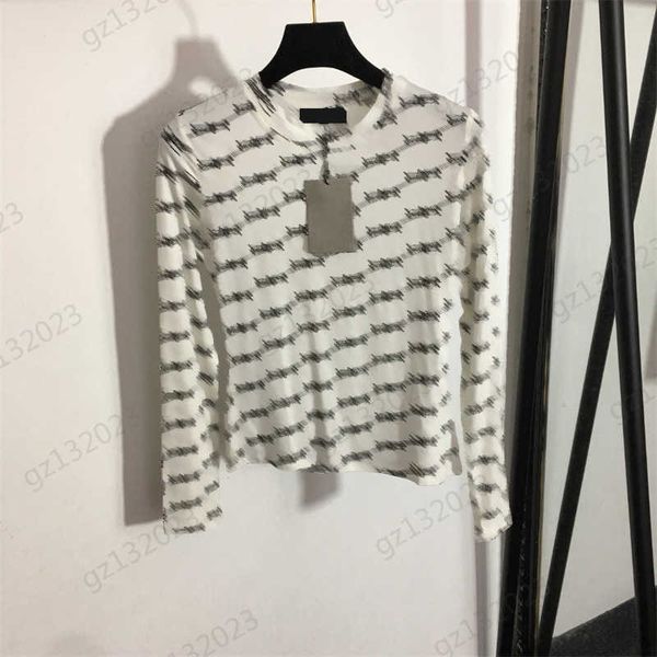 brand t-shirts letter printing crewneck pullover t-shirt thin mesh material cool long sleeves 2 colors t-shirts women graphic, White
brand t-shirts letter printing crewneck pullover t-shirt thin mesh material cool long sleeves 2 colors t-shirts women graphic, White