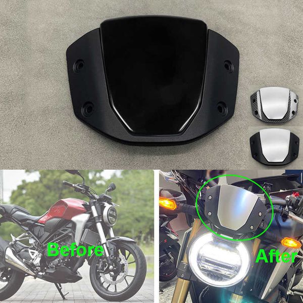 windshield for honda cb125r cb250r cb300r 2018-20 front deflector screen protector 0203
windshield for honda cb125r cb250r cb300r 2018-20 front deflector screen protector 0203