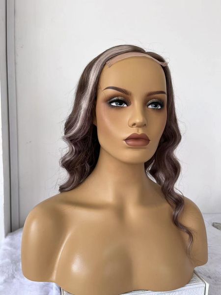 100 human hair wigs, highlight blonde wavy human hair wig with dark roots body wave lace front wigs,150 180 200 density factory wholesale wi, Black;brown
100 human hair wigs, highlight blonde wavy human hair wig with dark roots body wave lace front wigs,150 180 200 density factory wholesale wi, Black;brown