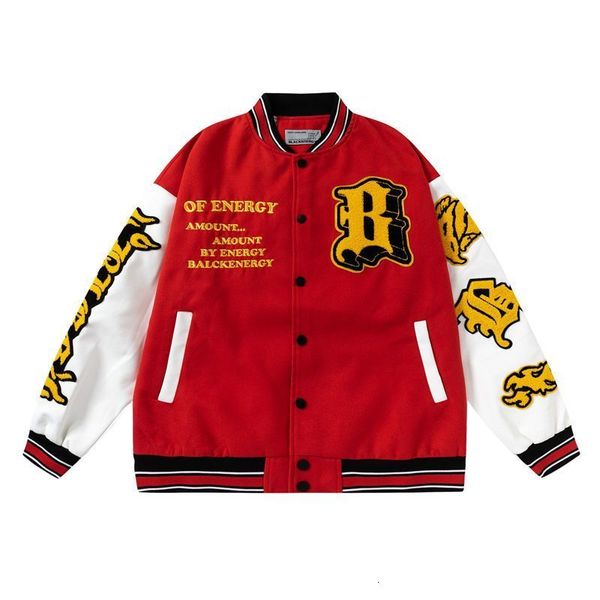 men's jackets wool fabric jackets letter flocking embroidery baseball uniform men's american street retro stitching jacket 230203, Black;brown
men's jackets wool fabric jackets letter flocking embroidery baseball uniform men's american street retro stitching jacket 230203, Black;brown