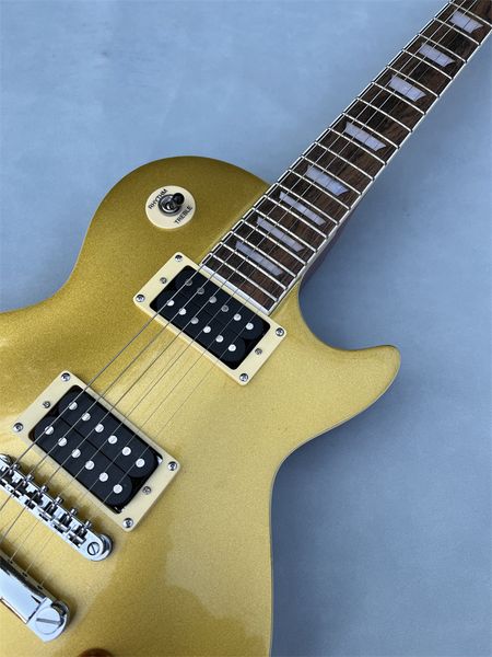 factory custom gold right hand electric guitar with chrome hardware,white pearl fret inlay,open pickups,offer customized
factory custom gold right hand electric guitar with chrome hardware,white pearl fret inlay,open pickups,offer customized