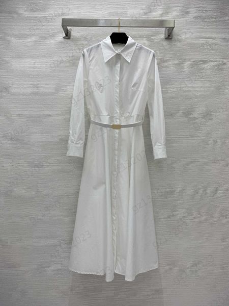 designer dress custom solid color button-down open shirt dress lapel long-sleeved large hemline corset waist slimming maxiskit dresses for w, Black;gray
designer dress custom solid color button-down open shirt dress lapel long-sleeved large hemline corset waist slimming maxiskit dresses for w, Black;gray