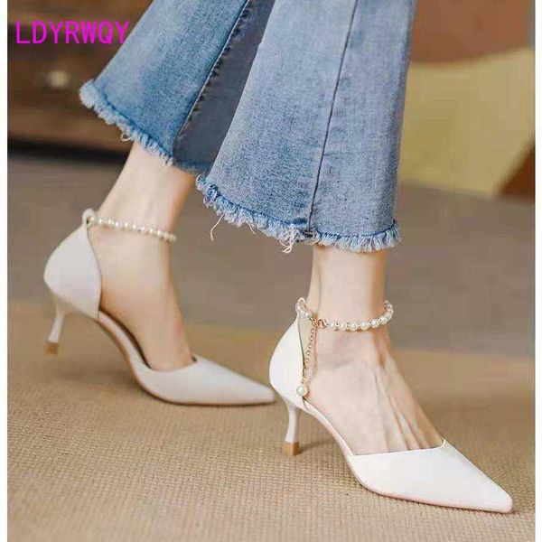 dress shoes pearl bag-toe sandals women's autumn 2022 new pointy hollow single shoe high heels thin heel g230203, Black
dress shoes pearl bag-toe sandals women's autumn 2022 new pointy hollow single shoe high heels thin heel g230203, Black
