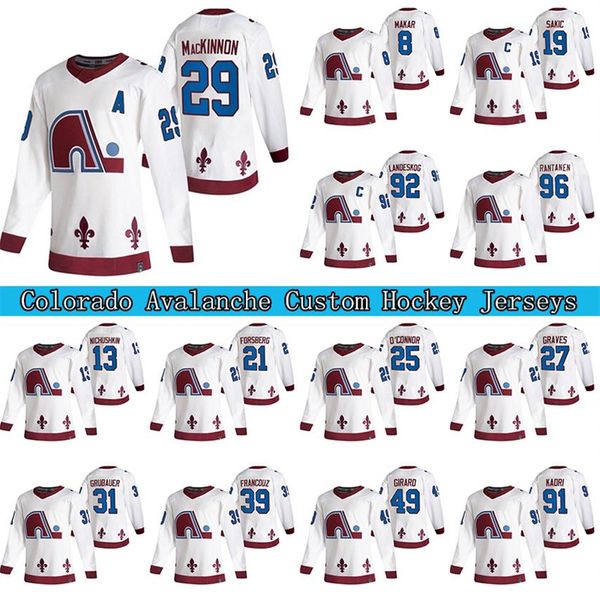 nathan mackinnon custom colorado avalanche 2021 reverse retro jersey 8 cale makar 31 philipp grubauer 49 samuel girard hockey jers2634, Black;red
nathan mackinnon custom colorado avalanche 2021 reverse retro jersey 8 cale makar 31 philipp grubauer 49 samuel girard hockey jers2634, Black;red