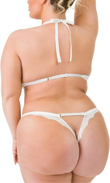 flatterme women' plus size lingerie set lace strappy halter bra underwear suit, Red;black
flatterme women' plus size lingerie set lace strappy halter bra underwear suit, Red;black