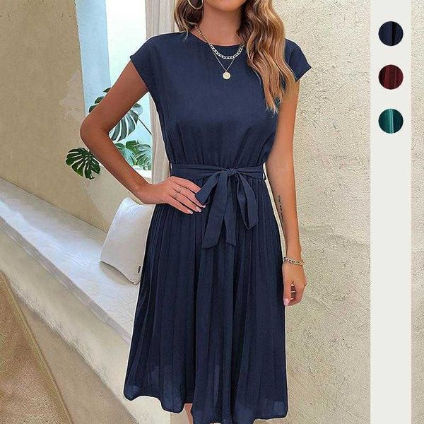 products skirt dresses summer vacation womens lace up solid color pleated dress, Black;gray
products skirt dresses summer vacation womens lace up solid color pleated dress, Black;gray