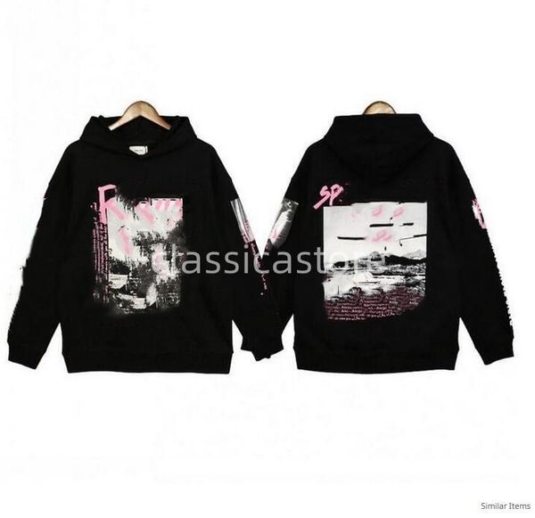 new mens hoodies rhudess hooded men women designer hoodies fashion popular logo letters printing pullover winter sweatshirts, Black
new mens hoodies rhudess hooded men women designer hoodies fashion popular logo letters printing pullover winter sweatshirts, Black