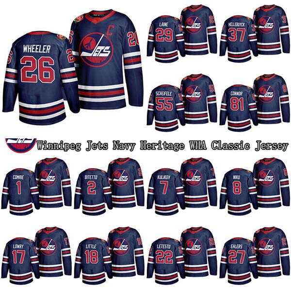 men's winnipeg jets navy heritage wha classic jersey 55 mark scheifele 29 patrik laine 26 blake wheeler custom any name numbe165s, Black;red
men's winnipeg jets navy heritage wha classic jersey 55 mark scheifele 29 patrik laine 26 blake wheeler custom any name numbe165s, Black;red