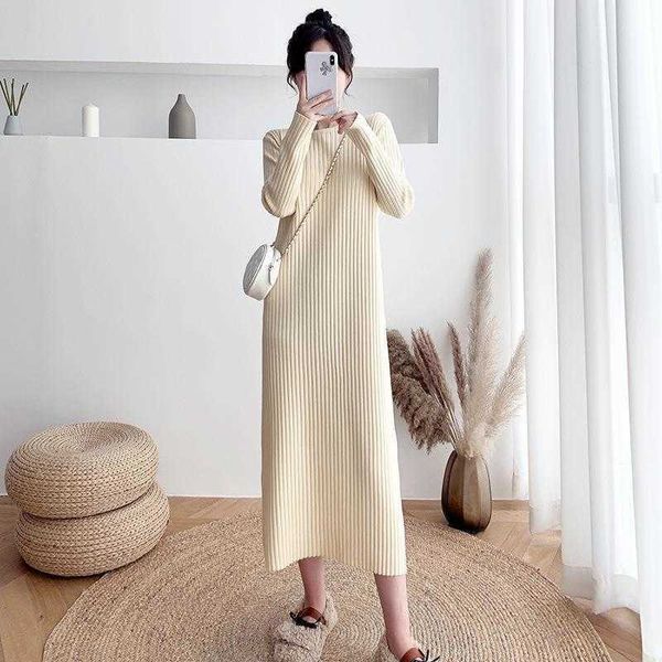 mid length loose over knee dresses slimming knitted womens dress autumn and, Black;gray
mid length loose over knee dresses slimming knitted womens dress autumn and, Black;gray