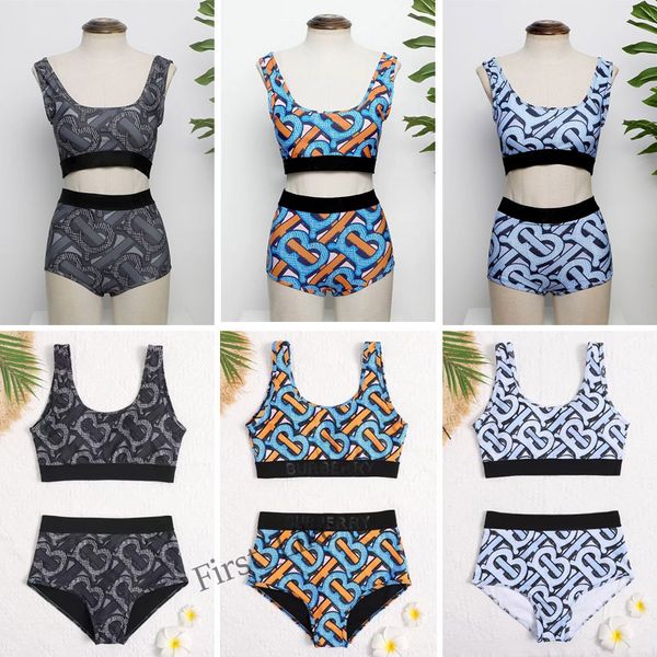 women designer bikini set swimwear sports bra trunks 1 piece brand tracksuit quick dry beachwear
women designer bikini set swimwear sports bra trunks 1 piece brand tracksuit quick dry beachwear