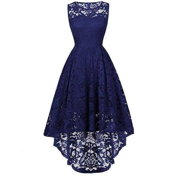womens summer dress round neck sleeveless cocktail high and low swing lace, Black;gray
womens summer dress round neck sleeveless cocktail high and low swing lace, Black;gray