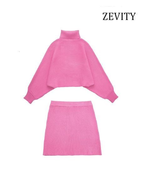 two piece dress zevity women fashion loose turtleneck knit sweater and high elastic waist a line mini skirts female two piece sets mujer set, White
two piece dress zevity women fashion loose turtleneck knit sweater and high elastic waist a line mini skirts female two piece sets mujer set, White