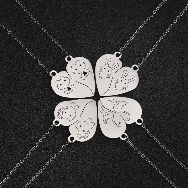 fashion love heart necklace stainless steel cable chain necklace fashion titanium steel couple necklace wholesale, Silver
fashion love heart necklace stainless steel cable chain necklace fashion titanium steel couple necklace wholesale, Silver