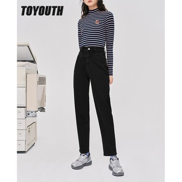 women's jeans toyouth women fleece jeans winter high waist straight denim pants solid black warm comfort chic casual streetwear trouser, Blue
women's jeans toyouth women fleece jeans winter high waist straight denim pants solid black warm comfort chic casual streetwear trouser, Blue
