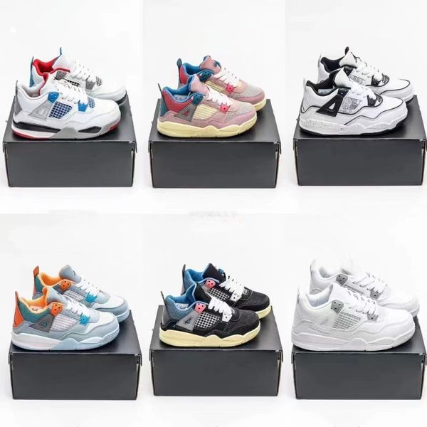 kids shoes toddler designer jumpman 4s running basketball shoe childrens shoes sneaker girls boys white black sports all match sneakers
kids shoes toddler designer jumpman 4s running basketball shoe childrens shoes sneaker girls boys white black sports all match sneakers