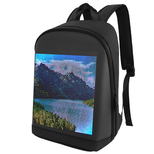 led color screen customizable backpack travel bag pack school bag for women students men diy smart backpack school backpack
led color screen customizable backpack travel bag pack school bag for women students men diy smart backpack school backpack