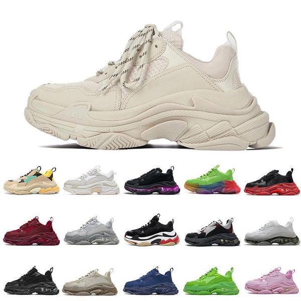 with box designer balencaigaitys shoes 2021 paris platform 17fw triple s designers flat casual shoes vintage sneakers clear sole triple ogrc, Black
with box designer balencaigaitys shoes 2021 paris platform 17fw triple s designers flat casual shoes vintage sneakers clear sole triple ogrc, Black