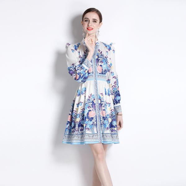 2023 floral print casual mini dress women long sleeve v-neck high waist party designer dresses for special occasion sweet ladies slim a-line, Black;gray
2023 floral print casual mini dress women long sleeve v-neck high waist party designer dresses for special occasion sweet ladies slim a-line, Black;gray